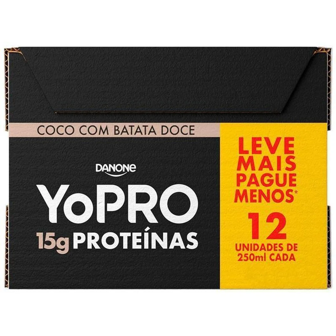 Pack Bebida Láctea UHT com 15g de Proteínas YoPRO