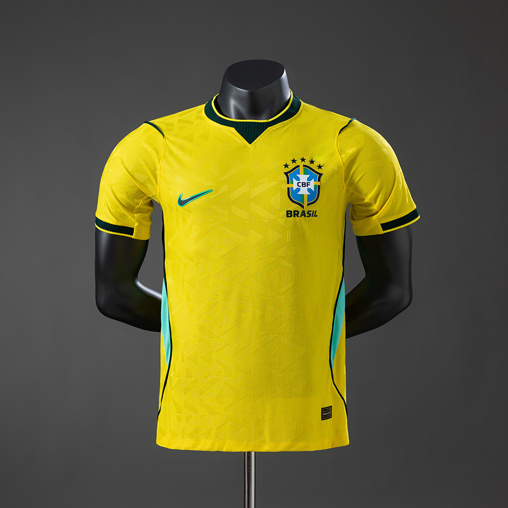 Camisa da Seleção Brasileira de Futebol 2026, amarela, versão jogador